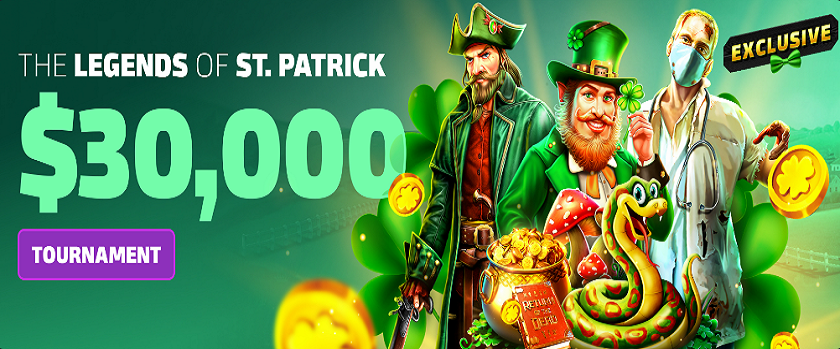 Duelbits The Legends of St. Patrick Promotion $30,000