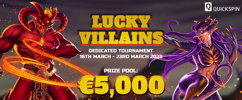 Fortune Panda Lucky Villains Tournament €5,000 Prize Pool