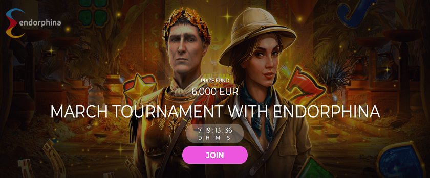 Crashino Endorphina Tournament with a €6,000 Prize Pool