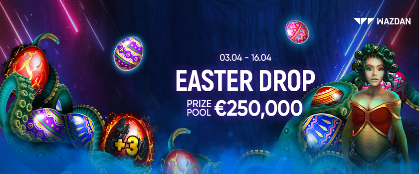 Megapari Easter Drop Promotion with a €250,000 Prize Pool