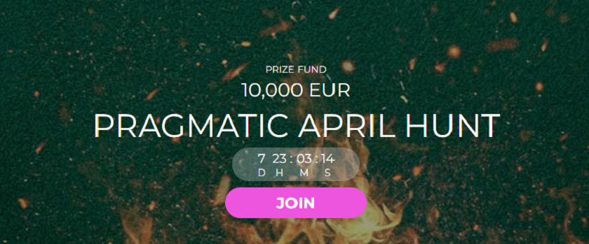 Crashino April Hunt Live Casino Tournament €10,000