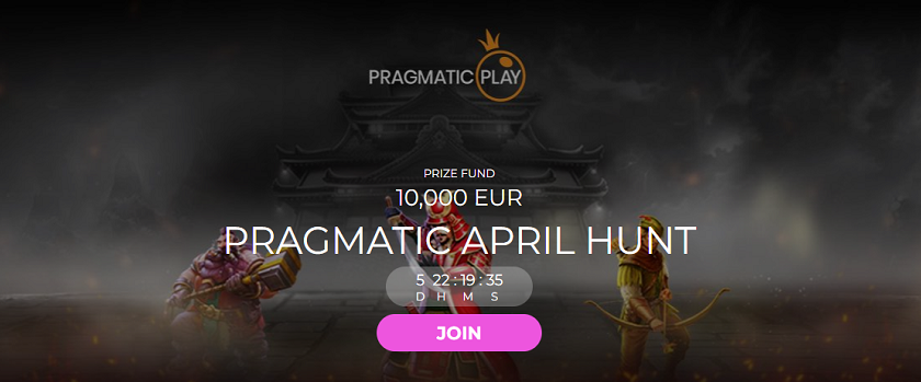 Crashino April Hunt Slots Tournament €10,000