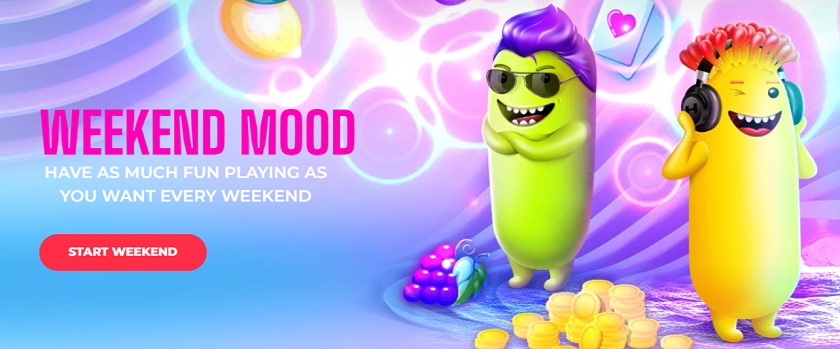 Yoju Casino Weekend Mood Reload Bonuses
