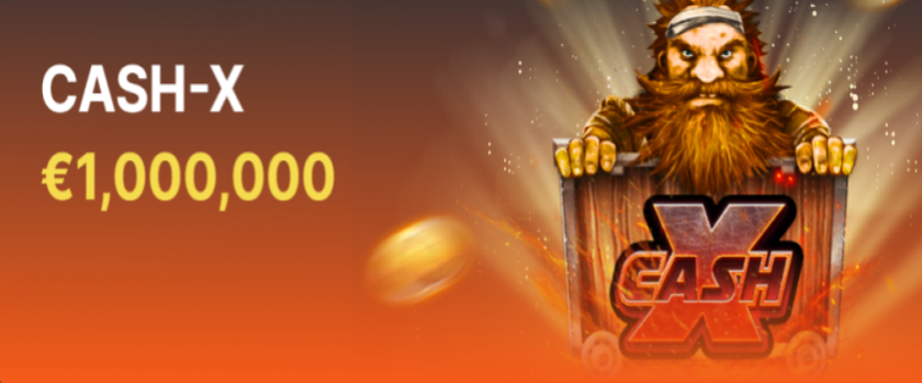 BC.Game Cash-X Promotion with a €1,000,000 Prize Pool
