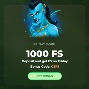 CrocoSlots Friday Swirl Promotion Rewards up to 1,000 FS