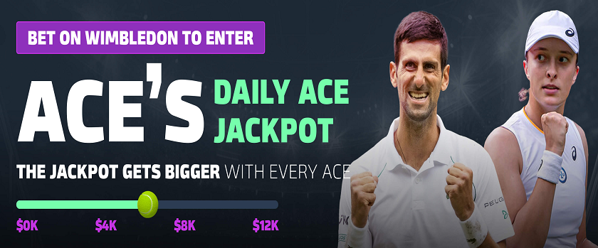 Duelbits Wimbledon 2023 Daily Ace Jackpot Promotion