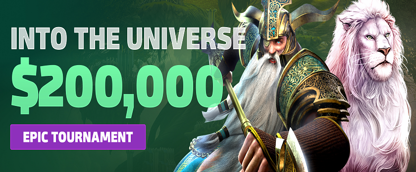 Duelbits Into the Universe Tournament $200,000 Prize Pool