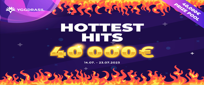 Crashino Hottest Hits Challenge with a €40,000 Prize Pool