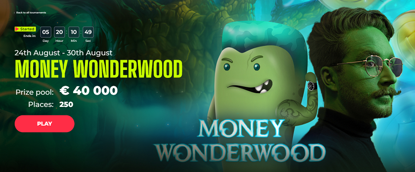 Yoju Casino Money Wonderwood Tournament €40,000