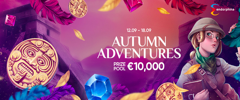 Megapari Autumn Adventures with a €10,000 Prize Pool