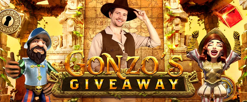Vegaz Casino Gonzo's Giveaway €30,000 Prize Draw