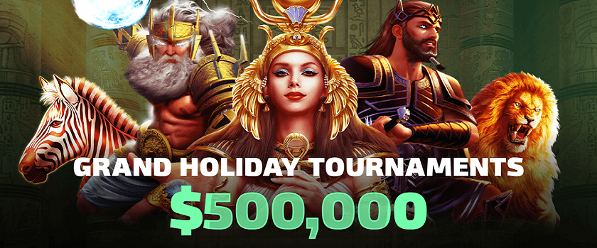 Duelbits Spinomenal Holidays Promotion $500,000 Prize Pool