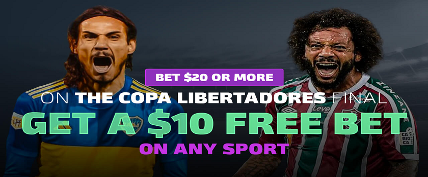 Duelbits Copa Libertadores $10 Free Bet Promotion