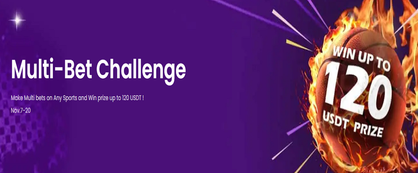 Trustdice November Sports Multibet Challenge 340 USDT Prize