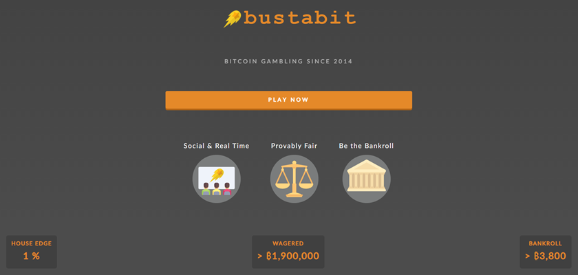 Bustabit Bitcoin crash site