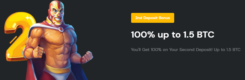 Fortunejack 2nd Deposit Bonus