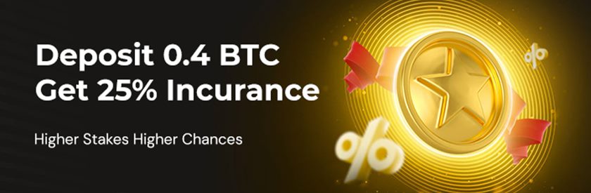 Fortunejack 25% Insurance