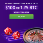 7bitcasino 50% Casino Bonus on Your 2nd Deposit