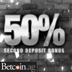Betcoin 50% Bonus on Your 2nd Deposit