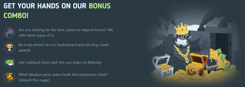 Bitkong bonus offer