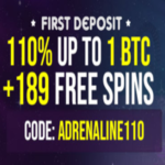 Casinoadrenaline 110% Welcome Bonus