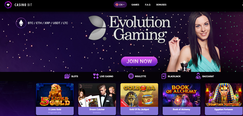 Casinobit Bitcoin casino site