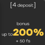Fairspin.io 200% Casino Bonus on Your 4th Deposit