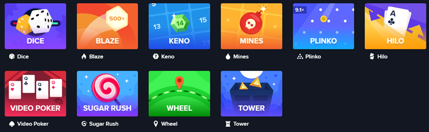 Jacksclub.io Provably Fair games