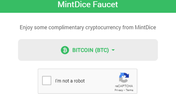 Mintdice Free Faucet