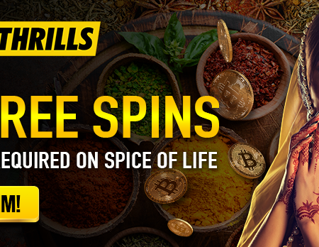 Exclusive: Cryptothrills 50 No Deposit Free Spins at Spice of Life Slots