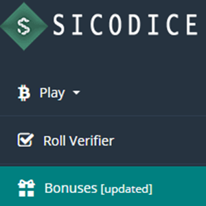 Sicodice bonuses