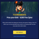 BetChain Tournaments with €500 and 4,000 Free Spin Prizes