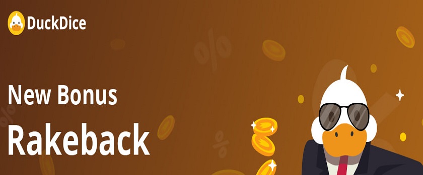 DuckDice Rakeback Cashback Promotion
