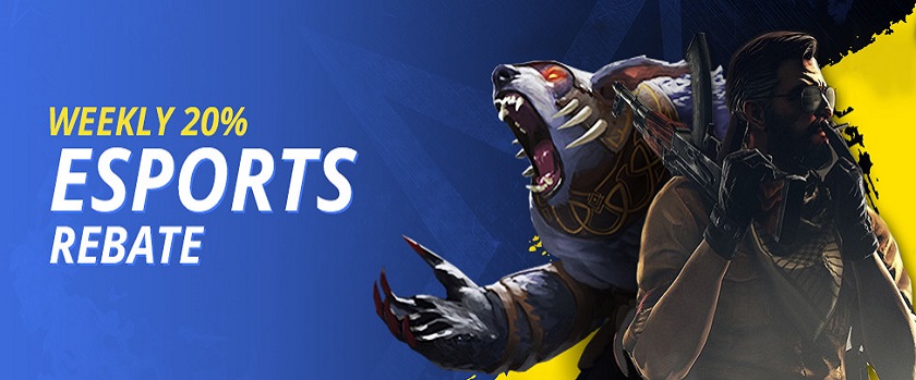 SportsBetting.ag Weekly 20% Esports Rebate