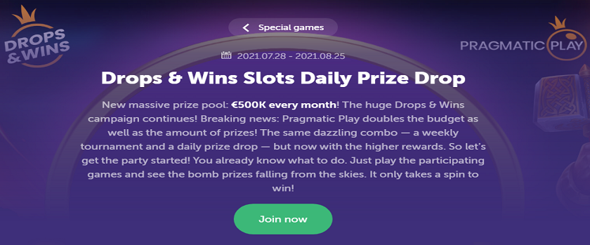 True Flip Drops & Wins Slots Weekly Tournament with €62,000 Prize Pool