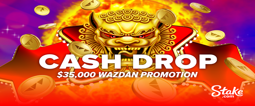Stake Wazdan Cash Drop with $35,000 Prize