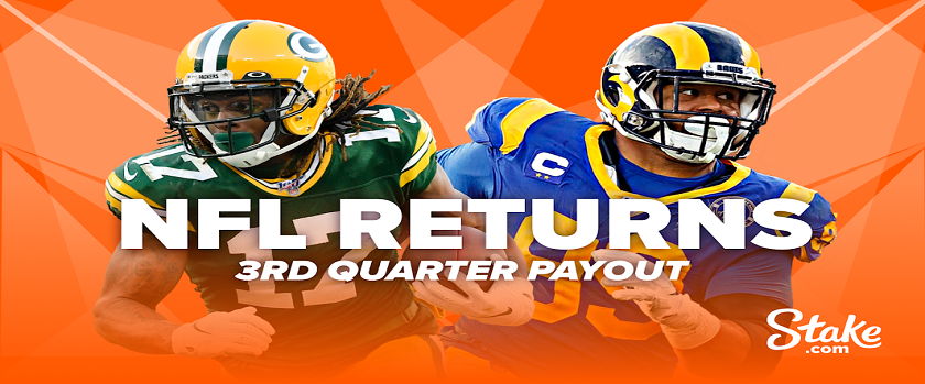 Stake NFL Q3 Guaranteed Payout with $250 Cashback