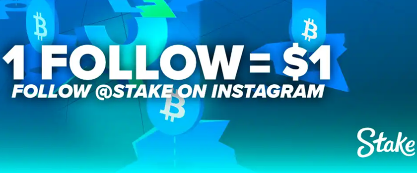 Stake.com Instagram account