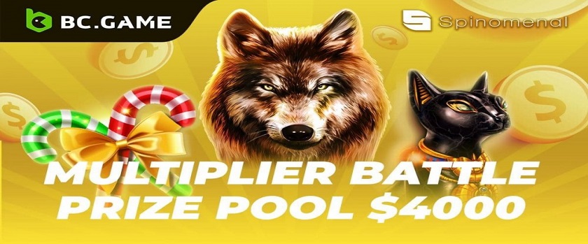 Bc.Game Top Tier Spinomenal Multiplier Battle with $4,000 Prize Pool