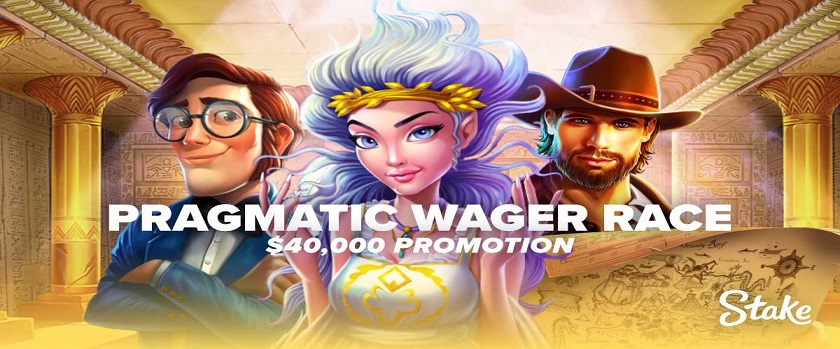 Stake Pragmatic Wager Race with $40,000 Prize Pool