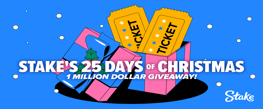 Stake's Xmas $1,000,000 Giveaway