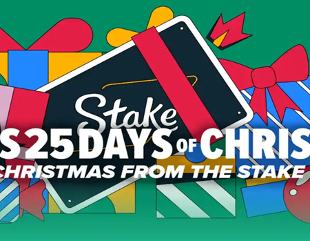 Stake Celebrates Christmas for 25 Days Straight