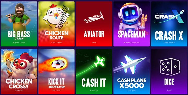Crash Games at Crashino