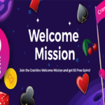 Crashino Welcome Mission 50 Free Spins