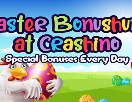 Easter Bonus Hunt Kicks Off at Crashino 🐇