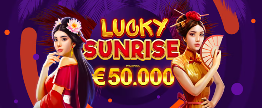 Bitcasino Lucky Sunrise Tournament with a 50,000 USDT Prize Pool