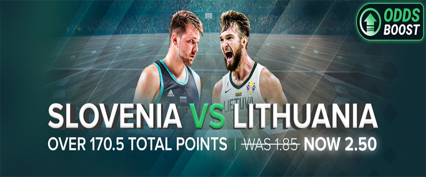 Duelbits Odds Boost Promotion for Slovenia vs. Lithuania Game