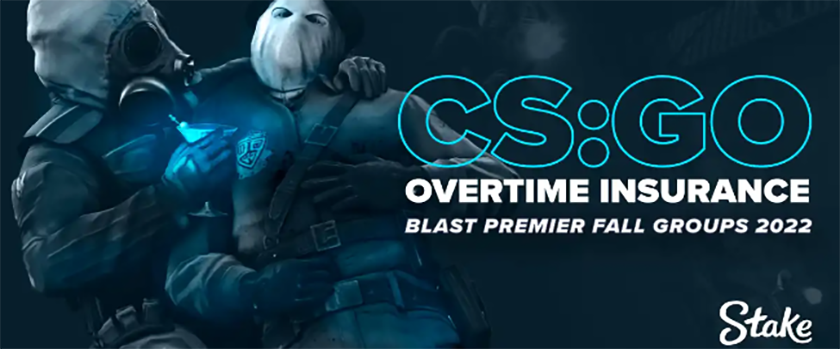Stake $50 Overtime Insurance for CS:GO Blast Premier
