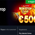Bitcoin.com Games Non-Stop Drop with a €500,000 Prize Pool