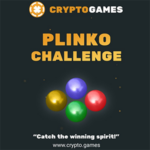 Crypto.Games Plinko Challenge Rewards up to 0,002 BTC